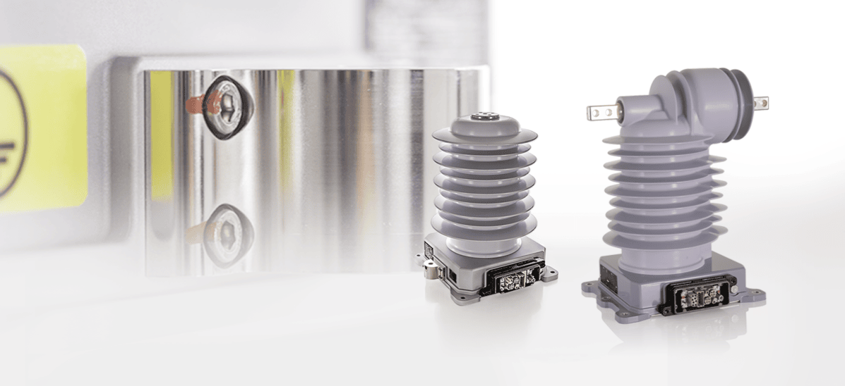 TMS series voltage sensor for 15 kV or 25 kV rail vehicles - Sécheron