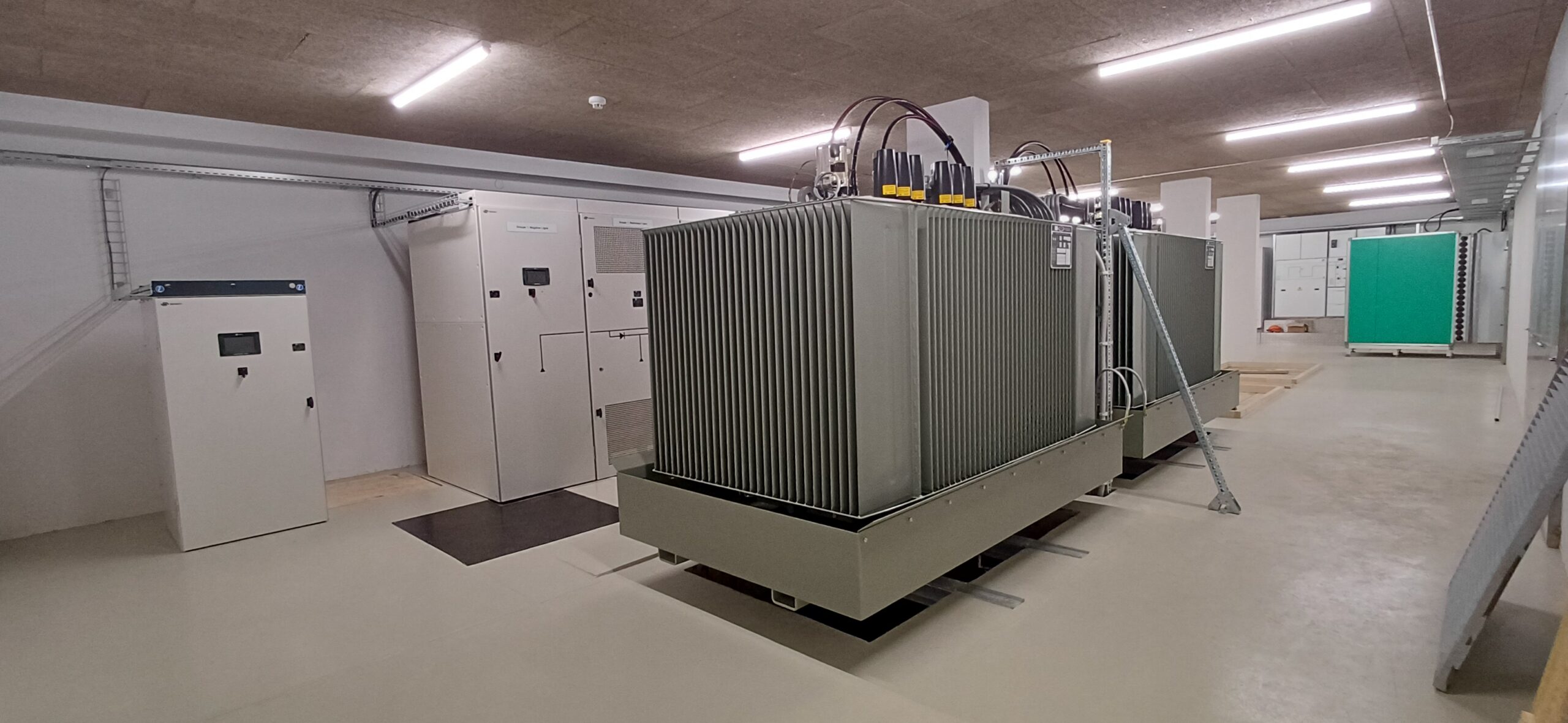 Secheron DC substation in Lausanne Tramway